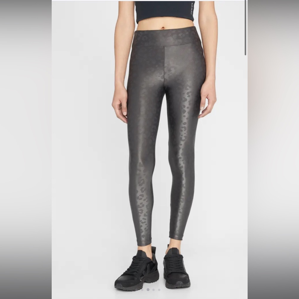 Koral Lustrous High-Rise Camo-Print Leggings
